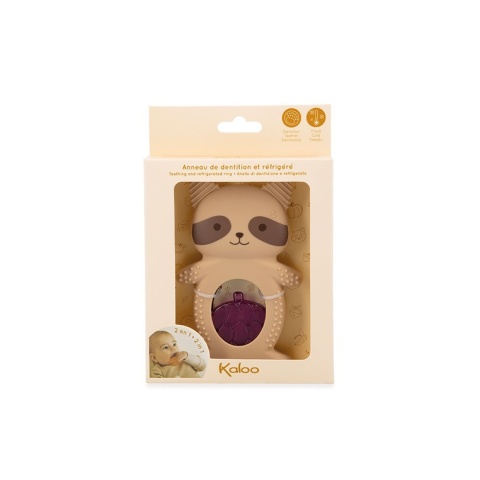 Kaloo Gryzak chłodzący silikonowy 2w1 Szop Grignoti