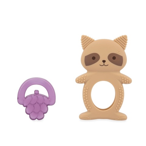 Kaloo Gryzak chłodzący silikonowy 2w1 Szop Grignoti