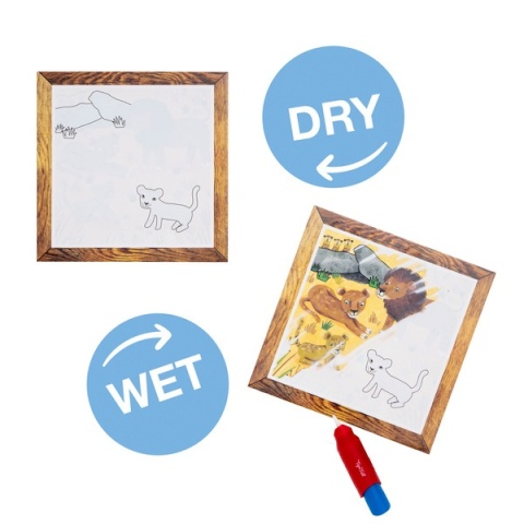 Tiger Tribe Kolorowanka Wodna - Safari