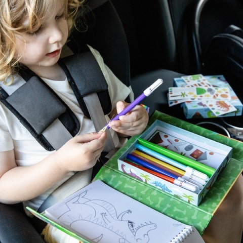 Tiger Tribe Zestaw Kolorowanek - Dinozaury