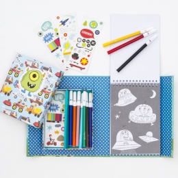 Tiger Tribe Zestaw Kolorowanek - Przygody