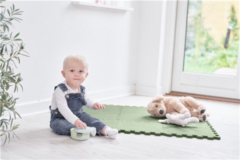 Baby Dan - mata piankowa do zabawy, soft green