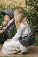 Elodie Details - wózek spacerowy MONDO - Le Leopard + gondola Black - ZESTAW