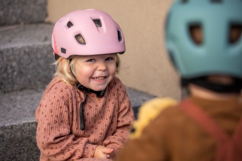 Hamax - kask dziecięcy Thundercap - rozmiar 47-52, różowy z jednorożcem