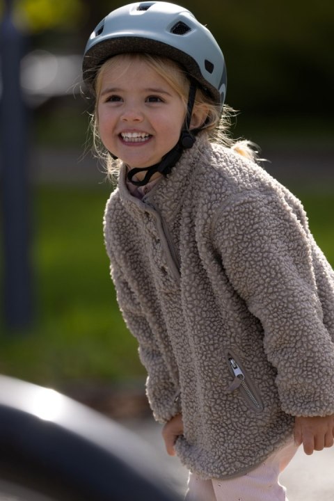 Hamax - kask dziecięcy Thundercap - rozmiar 47-52, zielony z dinozaurem