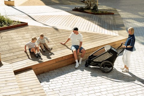 Hamax - przyczepka rowerowa Outback Next, black