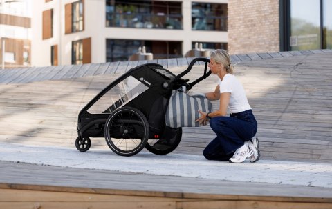 Hamax - przyczepka rowerowa Outback Next, black