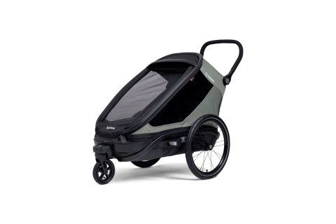 Hamax - przyczepka rowerowa Outback Next, dusty green