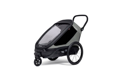 Hamax - przyczepka rowerowa Outback Next, dusty green