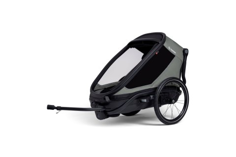 Hamax - przyczepka rowerowa Outback Next, dusty green