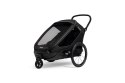 Hamax - przyczepka rowerowa Outback Next, podwójna, black