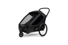 Hamax - przyczepka rowerowa Outback Next, podwójna, black
