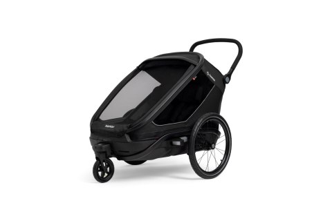 Hamax - przyczepka rowerowa Outback Next, podwójna, black