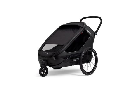Hamax - przyczepka rowerowa Outback Next, podwójna, black
