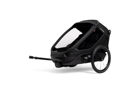 Hamax - przyczepka rowerowa Outback Next, podwójna, black