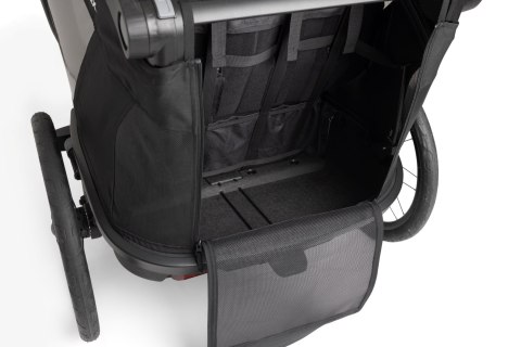 Hamax - przyczepka rowerowa Outback Next, podwójna, black