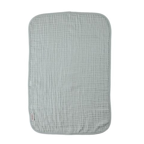 LEANDER - podkład muślinowy na przewijak MATTY™, 2-pak, grey/sage green