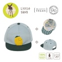 Lassig Czapka z daszkiem dziecięca Little Gang Lemon light blue/dark green