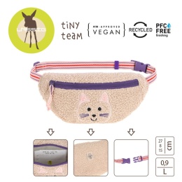 Lassig Mini nerka frotte Tiny Team Kotek