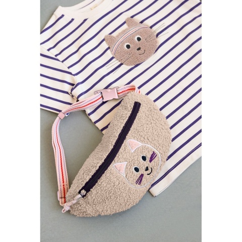 Lassig Mini nerka frotte Tiny Team Kotek