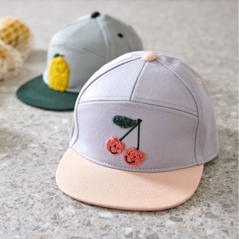 Lassig Czapka z daszkiem dziecięca Little Gang Cherry lilac/peach