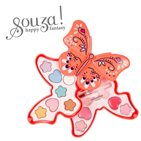 Souza! Kasetka z kosmetykami dla dzieci Motyl 13 el.