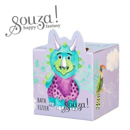 Souza! Musująca kula do kąpieli dla dzieci Smok