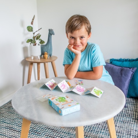 Tiger Tribe Zestaw z Folią Transferową - Wesołe Potworki