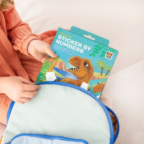 Tiger Tribe Wyklejanie po Numerach - Dinozaury