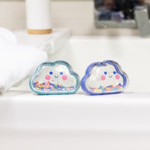 Tiger Tribe Zabawki Kąpielowe - Grzechotki Kolorowe Chmurki