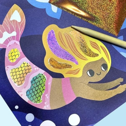 Tiger Tribe Zestaw Artystyczny z Folią - Magiczny Ocean