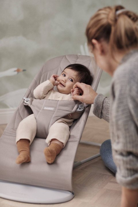 BABYBJORN - leżaczek BLISS MESH - Szary Beż