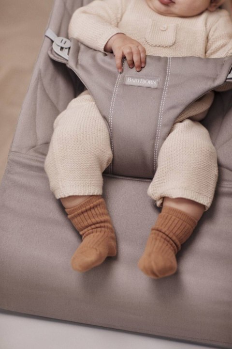 BABYBJORN - leżaczek BLISS MESH - Szary Beż