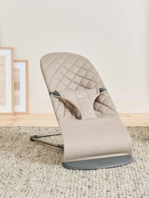 BABYBJORN - leżaczek BLISS MESH - Szary Beż