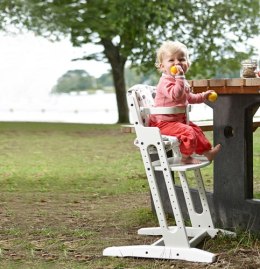 BabyDan - krzesełko do karmienia DanChair + tacka DanTray ZESTAW, biały