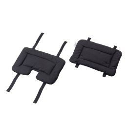 LEANDER - 2-częściowa poduszka do krzesełka do karmienia CLASSIC™ i LOUIE™, czarna