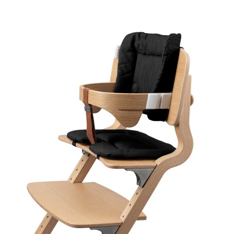 LEANDER - 2-częściowa poduszka do krzesełka do karmienia CLASSIC™ i LOUIE™, czarna