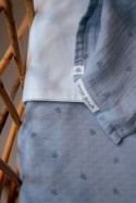 Little Dutch Apaszko-bandanka muślinowa - zestaw 2 szt. Pure Denim Blue