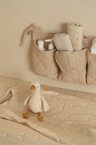 Little Dutch Apaszko-bandanka muślinowa - zestaw 2 szt. Pure Soft Beige