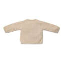 Little Dutch Kardigan kopertowy Soft Beige Melee
