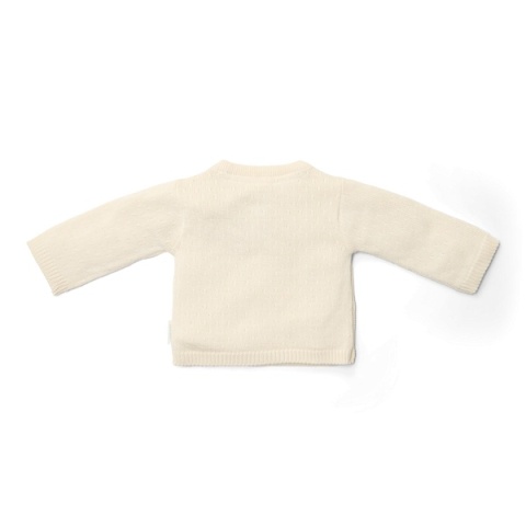 Little Dutch Kardigan kopertowy Off White