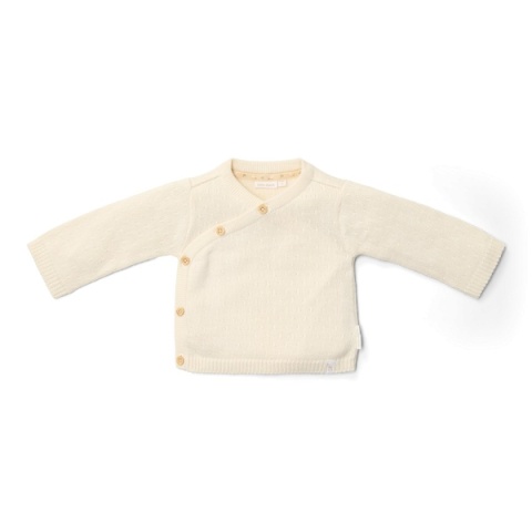 Little Dutch Kardigan kopertowy Off White