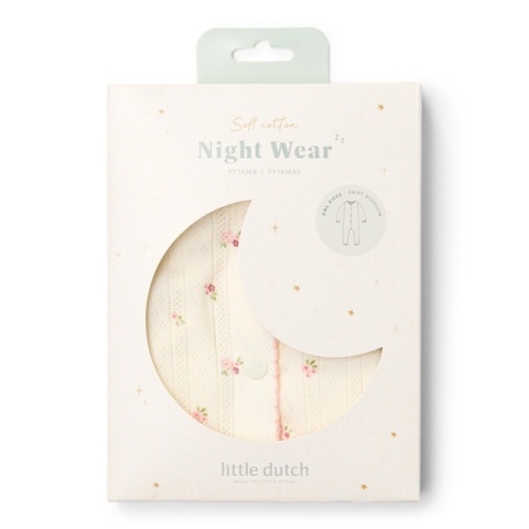 Little Dutch Piżamka jednoczęściowa Fairy Blossom - 74/80