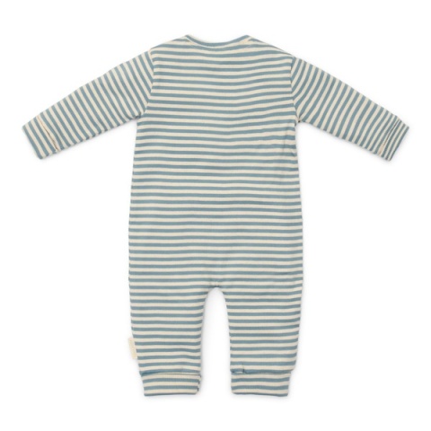 Little Dutch Ubranko jednoczęściowe Stone Blue Stripe - 56