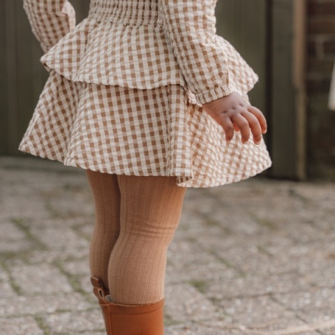 Little Dutch Rajstopy 2-pak Soft Rose / Brown rozm. 74/80