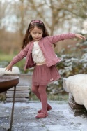 Little Dutch Rajstopy 2-pak Rouge/Garden Green - 74/80