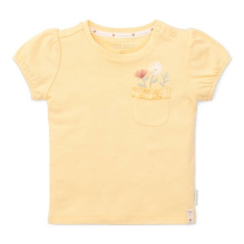 Little Dutch T-shirt z krótkim rękawem Honey Yellow - 74