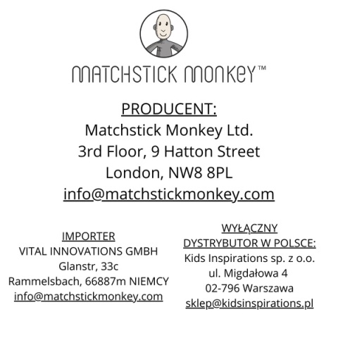 Matchstick Monkey Gryzak - Żyrafa Gigi