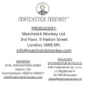 Matchstick Monkey Szczoteczka dla niemowląt na palec - szara/miętowa