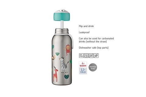 Butelka termiczna flip-up Campus 350 ml Cool Mint